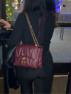 Versace Medusa head Kleio quilted nappa leather bag calf shoulder burgundy gold